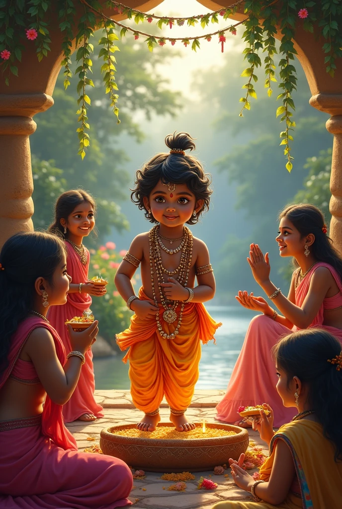 Little Krishna janmashtami