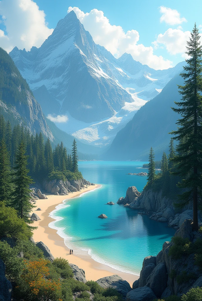 Nature landscapes (e.g. mountains, forests, beaches)