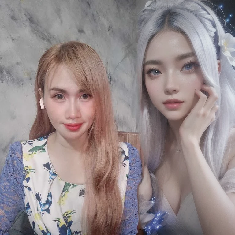 full body, Seven Shots, 1, Wearing science fiction costumes, beautiful face, details, hand, ultimate details, Impressive grandeur, Interior LED lights, Pedipan style, Fiber Hair, Glowing white iris, Glowing white iris, upper body,