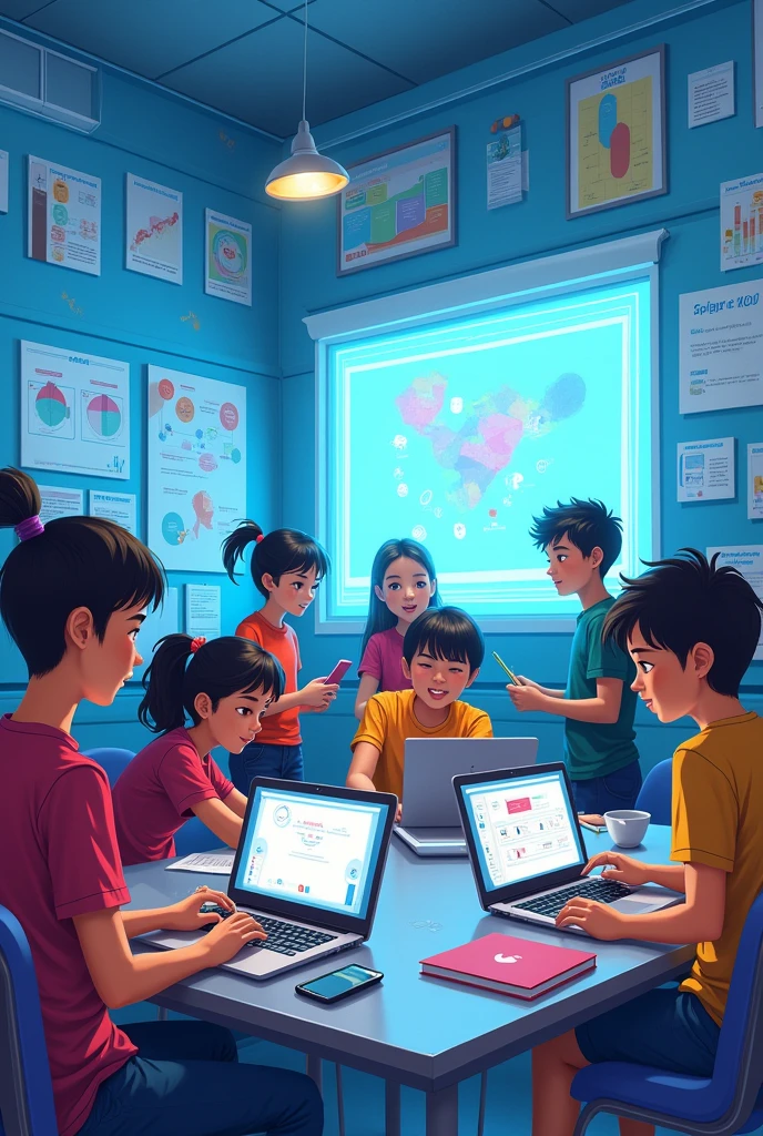 Draw an illustration of the 21st century learners. Make an ICT skills evident in your drawing. Draw more
