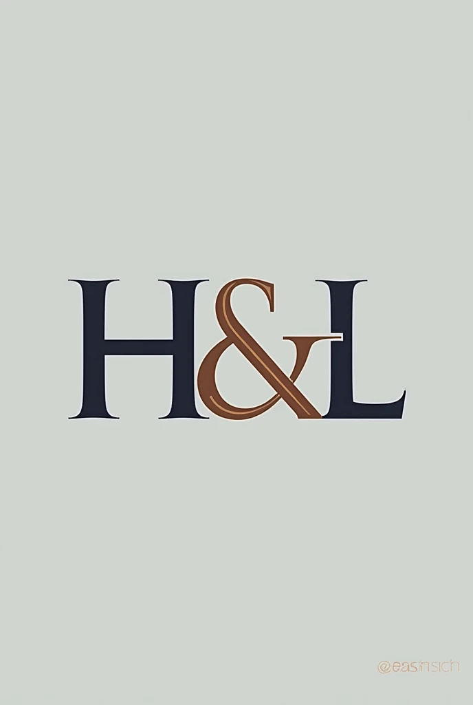 Logo empresariaL, que mezcLe en una soLa imagen, inmobiLiaria, oficina abogados y Las Letras h&L, modern design