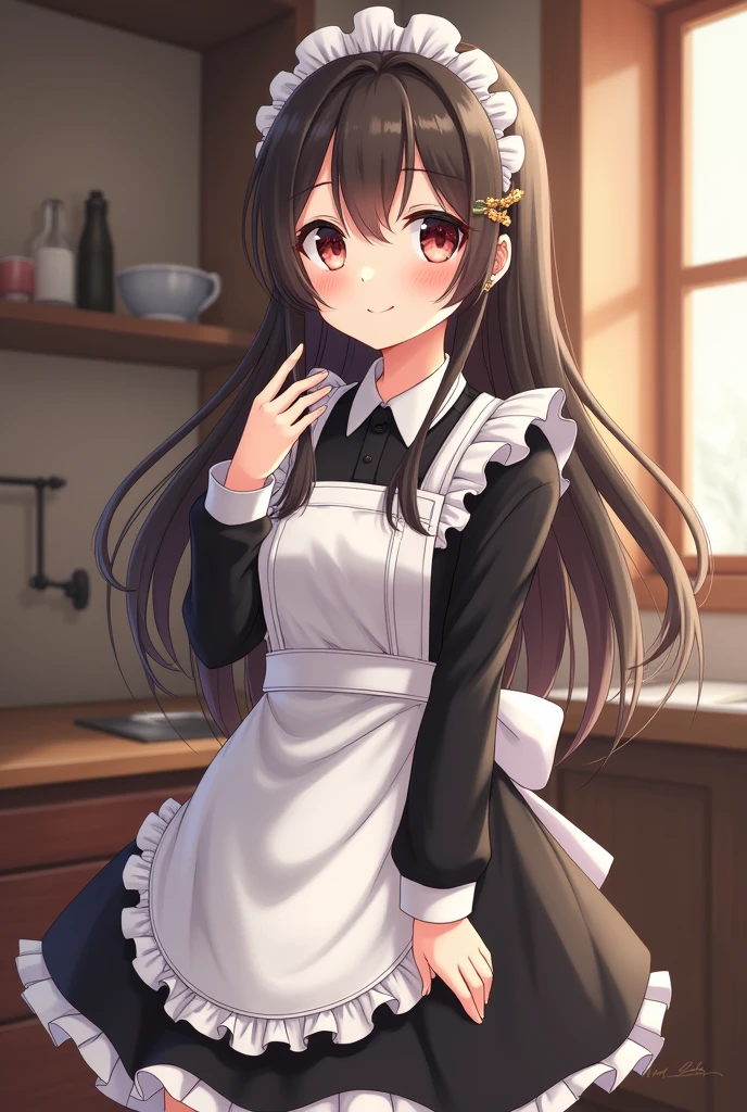 Moka akahiya maid outfit