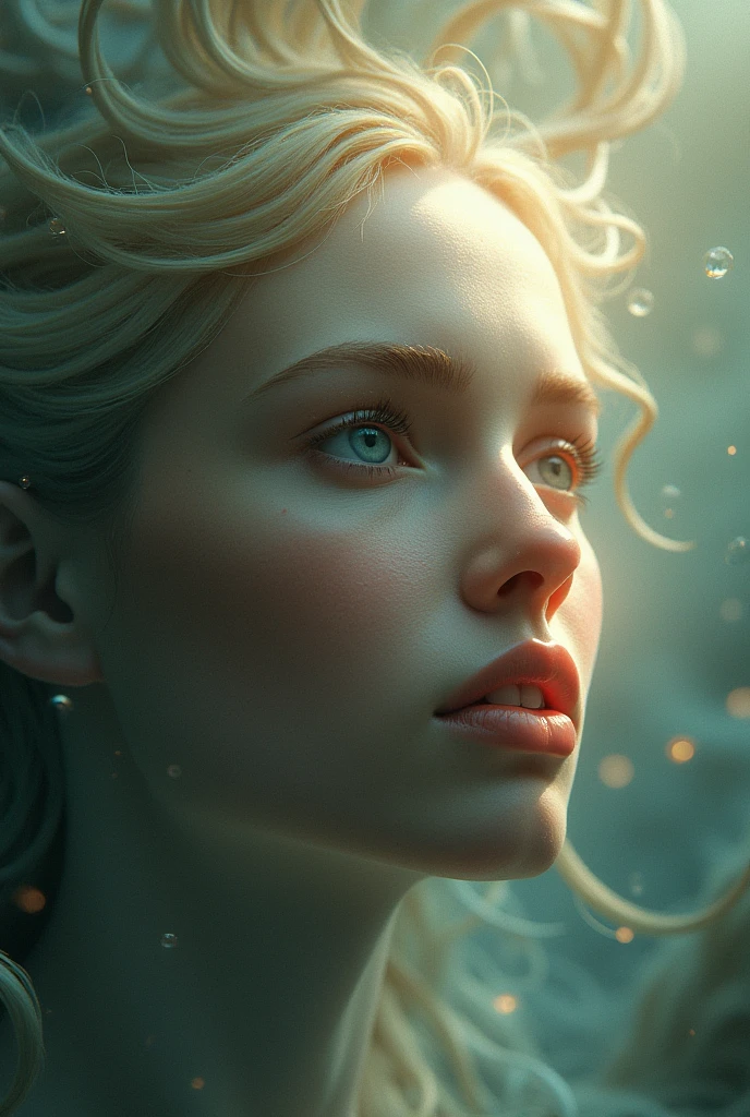 Face of the first woman on earth