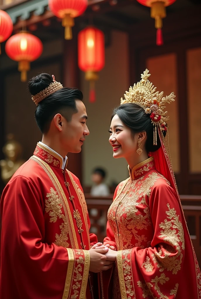 Chinese traditional wedding video