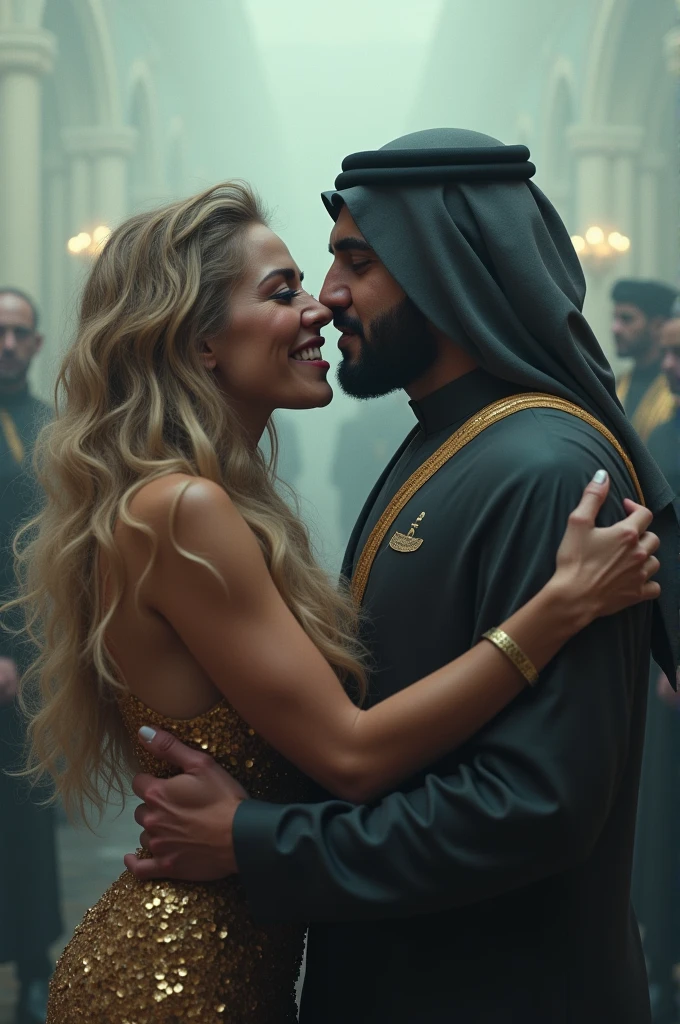 Ugly lindsay lohan kisses mohammed bin salman
