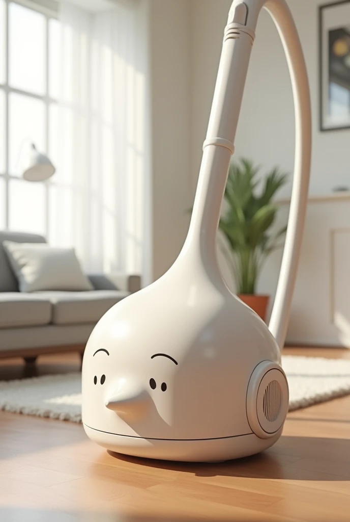 Nose-shaped home vacuum cleaner