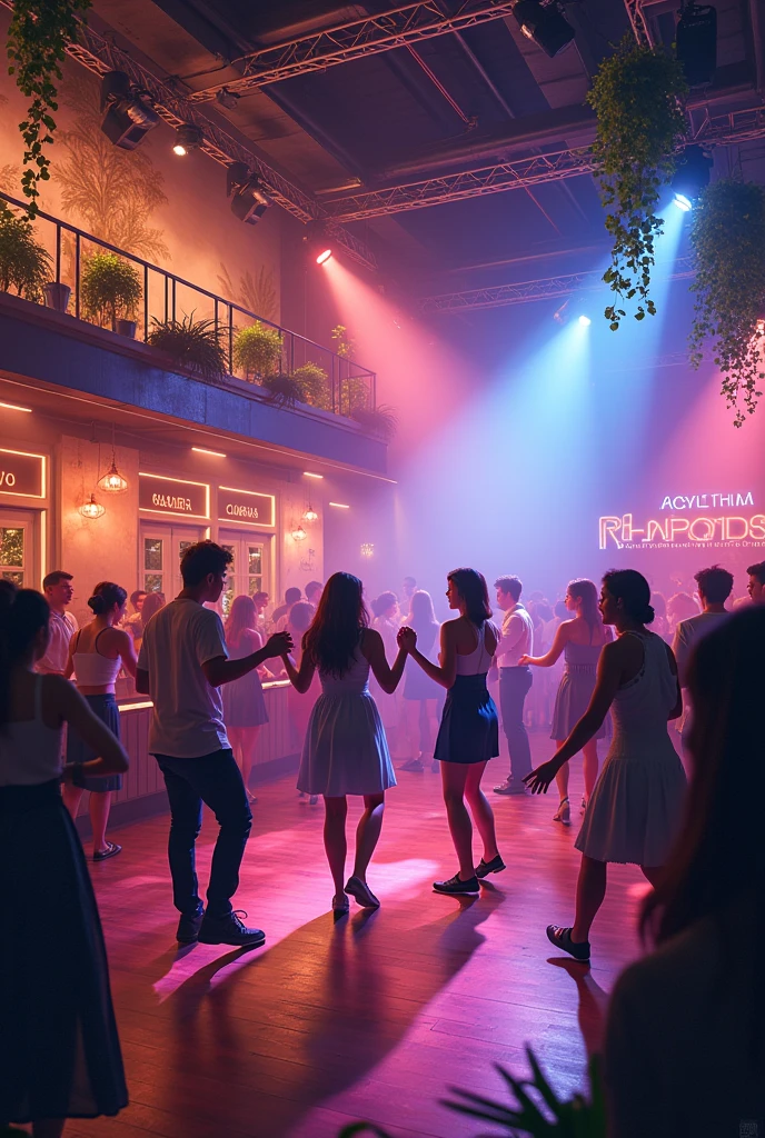 Dance club named rhythm rhapsody for agriculture university dance club