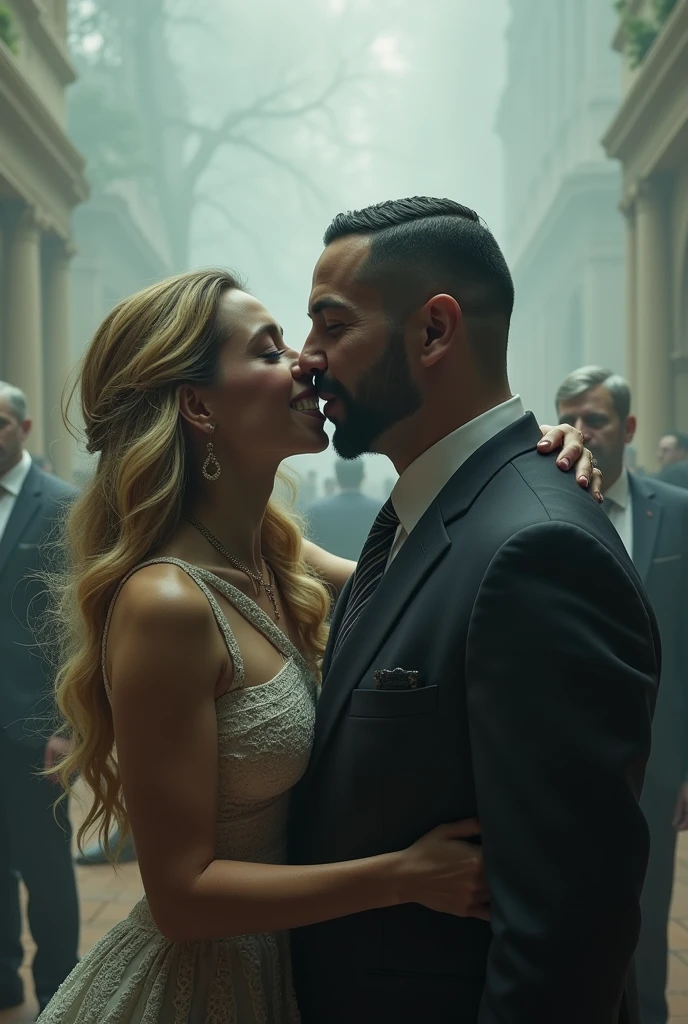 Ugly lindsay lohan kisses mohammed bin salman