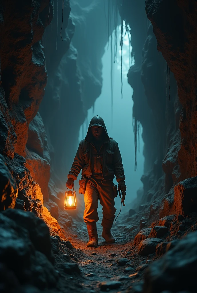 underground mine, lost miner