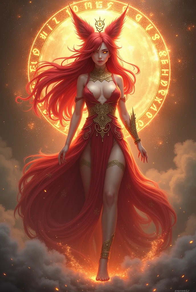 Guardian tele nari,eight tailed fox girl