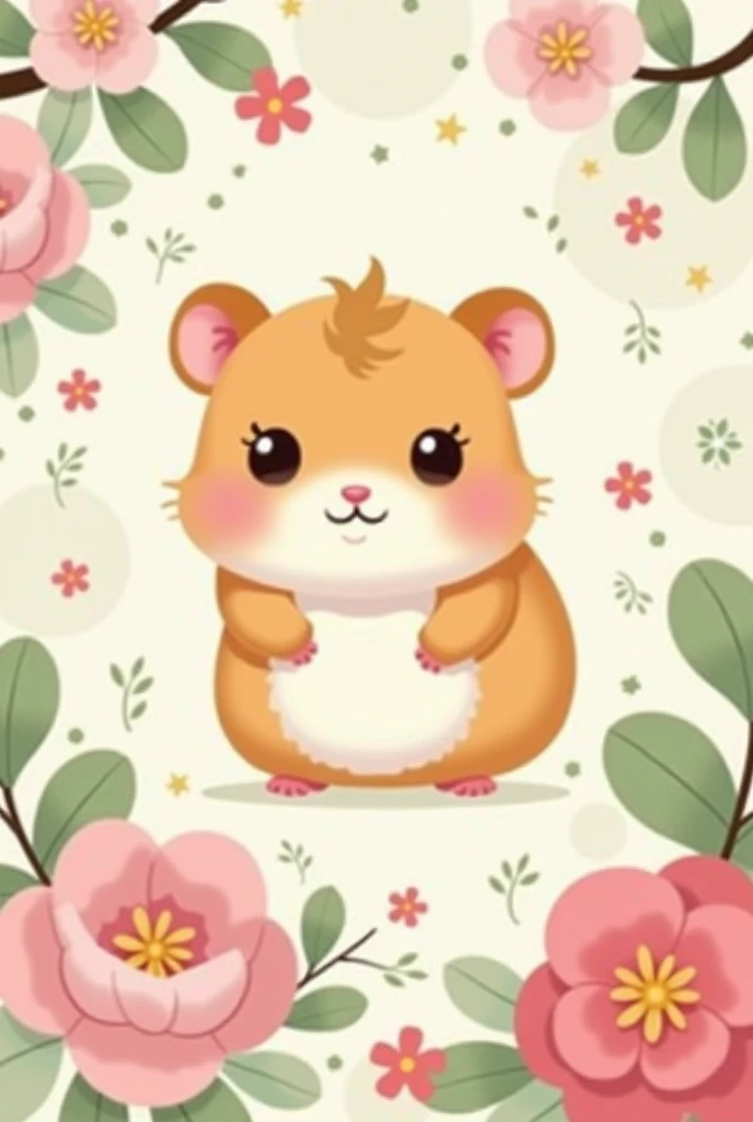kawaii hamster wallpaper