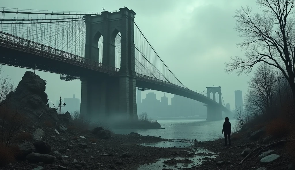 Brooklyn bridge destroyed 