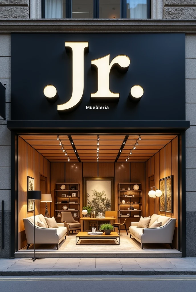 A furniture branch called Mueblería . jr