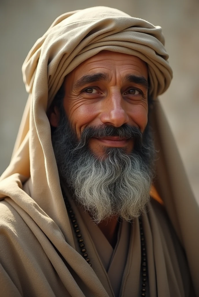 The Islamic dervish father said with a smile