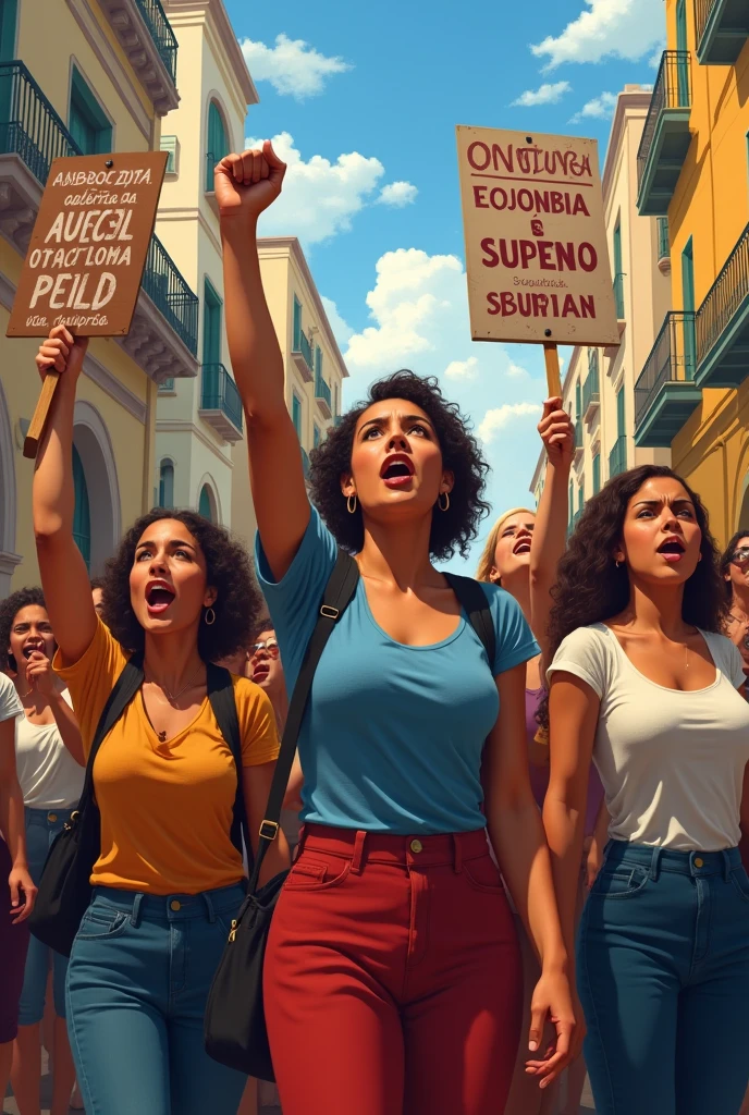 Women's right to vote Colombia