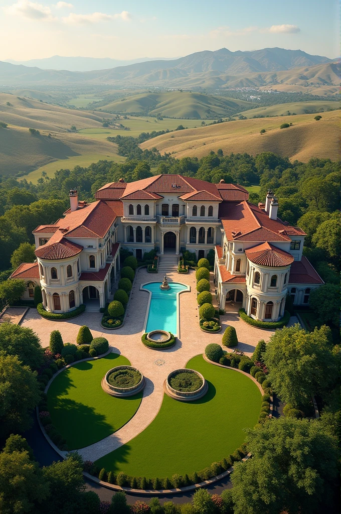 Very nice expensive 450 rooms ranch in California 