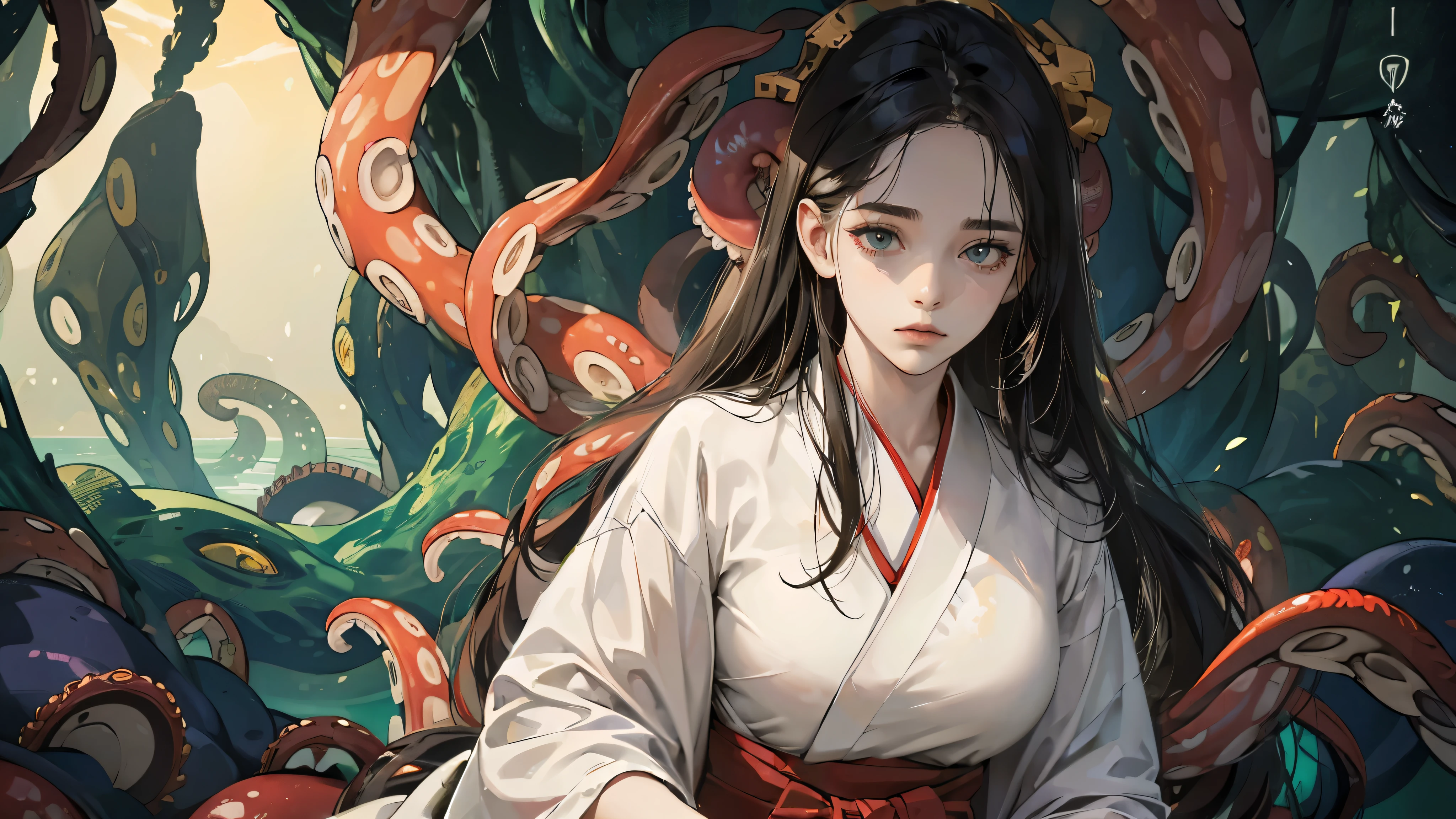 (Disgusting tentacles:1.3)