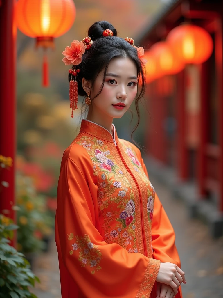 Mid-Autumn Festival photo shoot