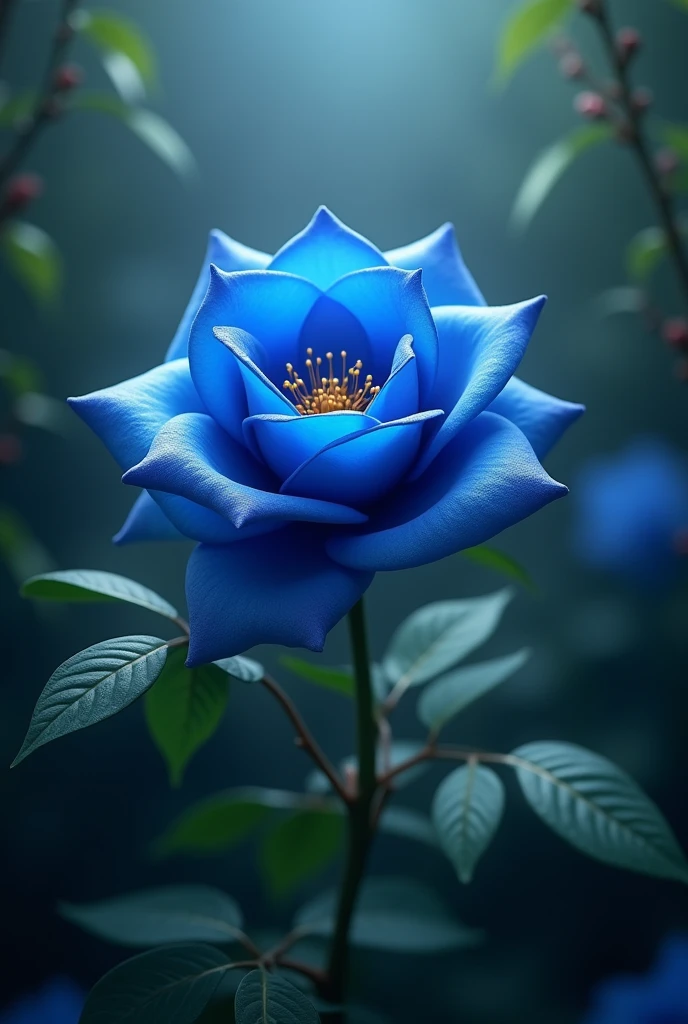 Blue rose