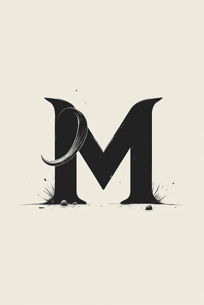 Create an original tonyboy style logo but with the letter m