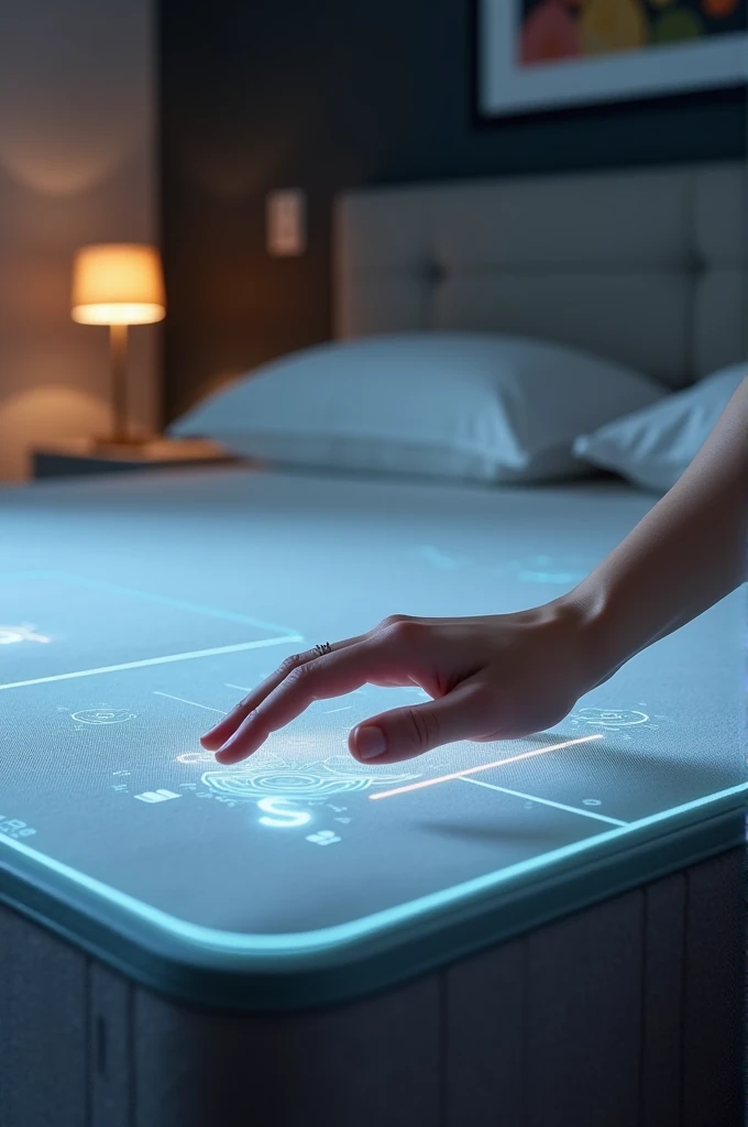 Adjust the mattress to your preferred temperature with a simple touch, and experience the ultimate comfort throughout the night."