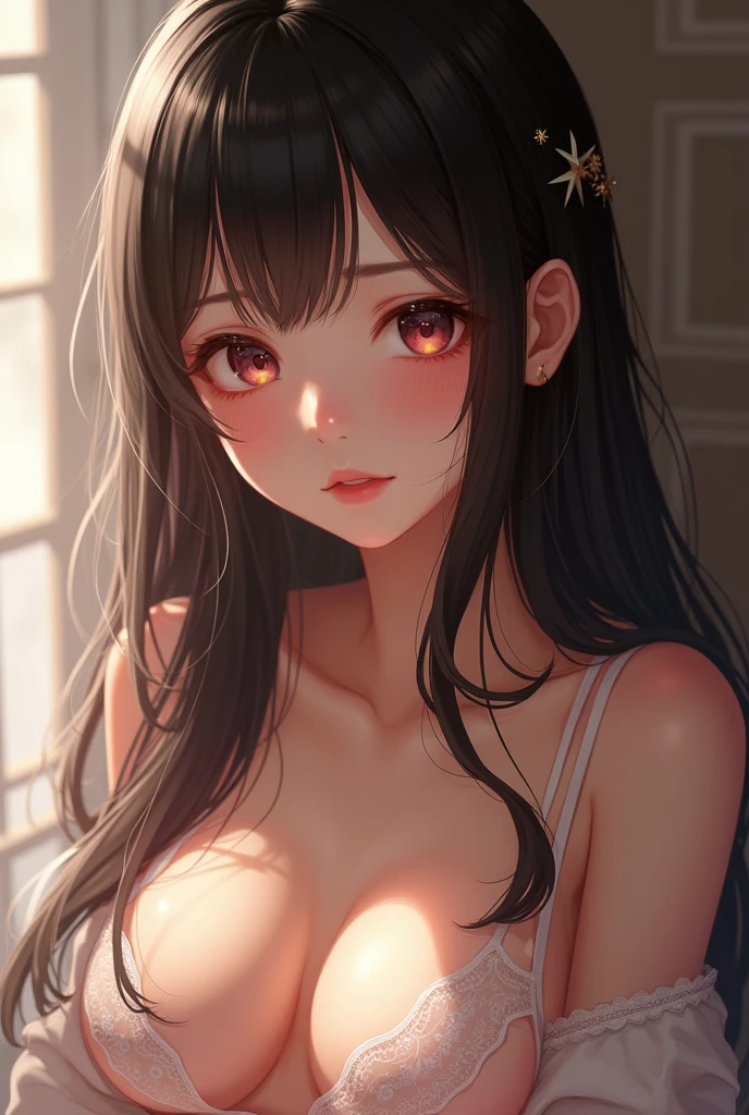 Anime girl without clothes