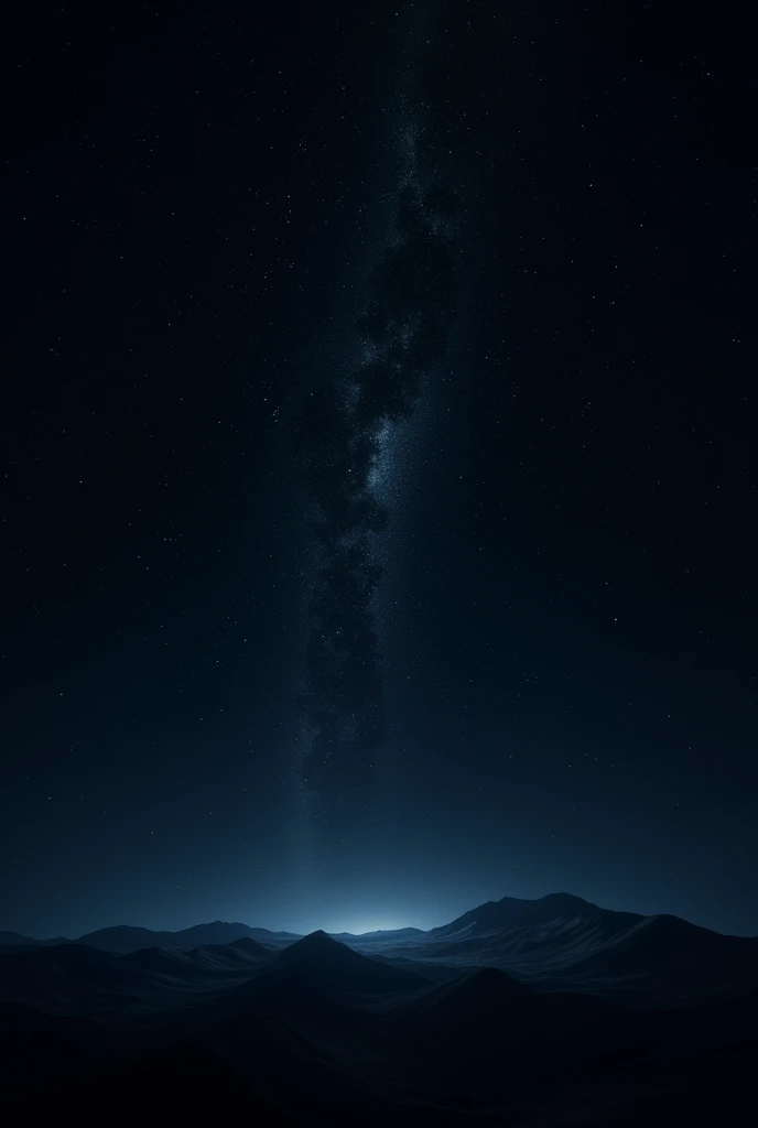 Dramatic animation of space the scene should show a vast, dark space background filled with distant stars