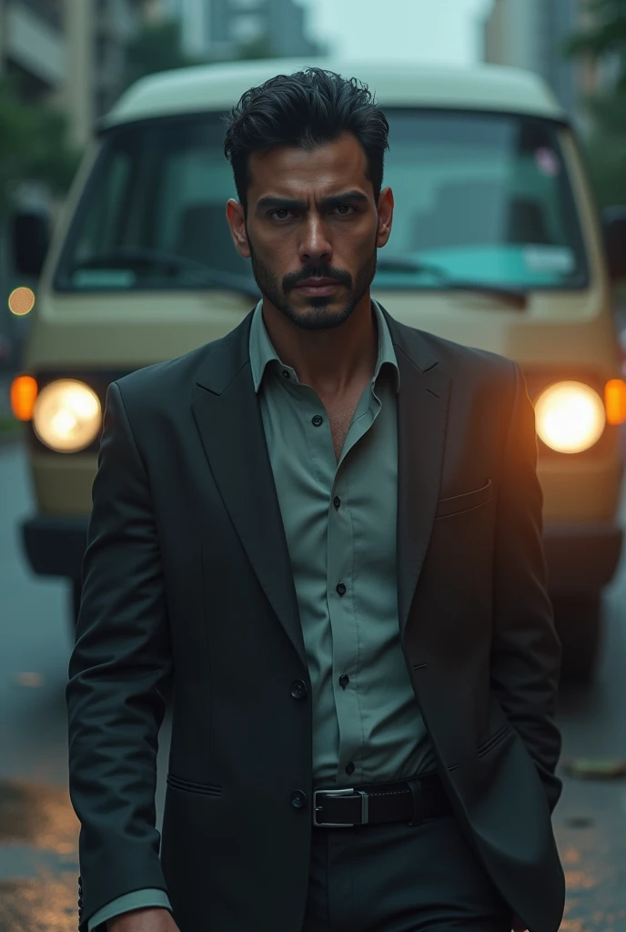 There is a handsome entrepreneur from Malaysia named Zarul.
One day he was walking home Suddenly a van stopped in front of him He ran panicked Then he passed out