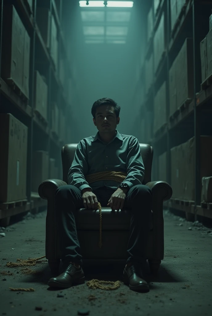 There is a handsome entrepreneur from Malaysia named Zarul.
One day he was walking home Suddenly a van stopped in front of him He ran in panic he passed out from being beaten Zarul's legs and hands were tied to a chair in an old warehouse