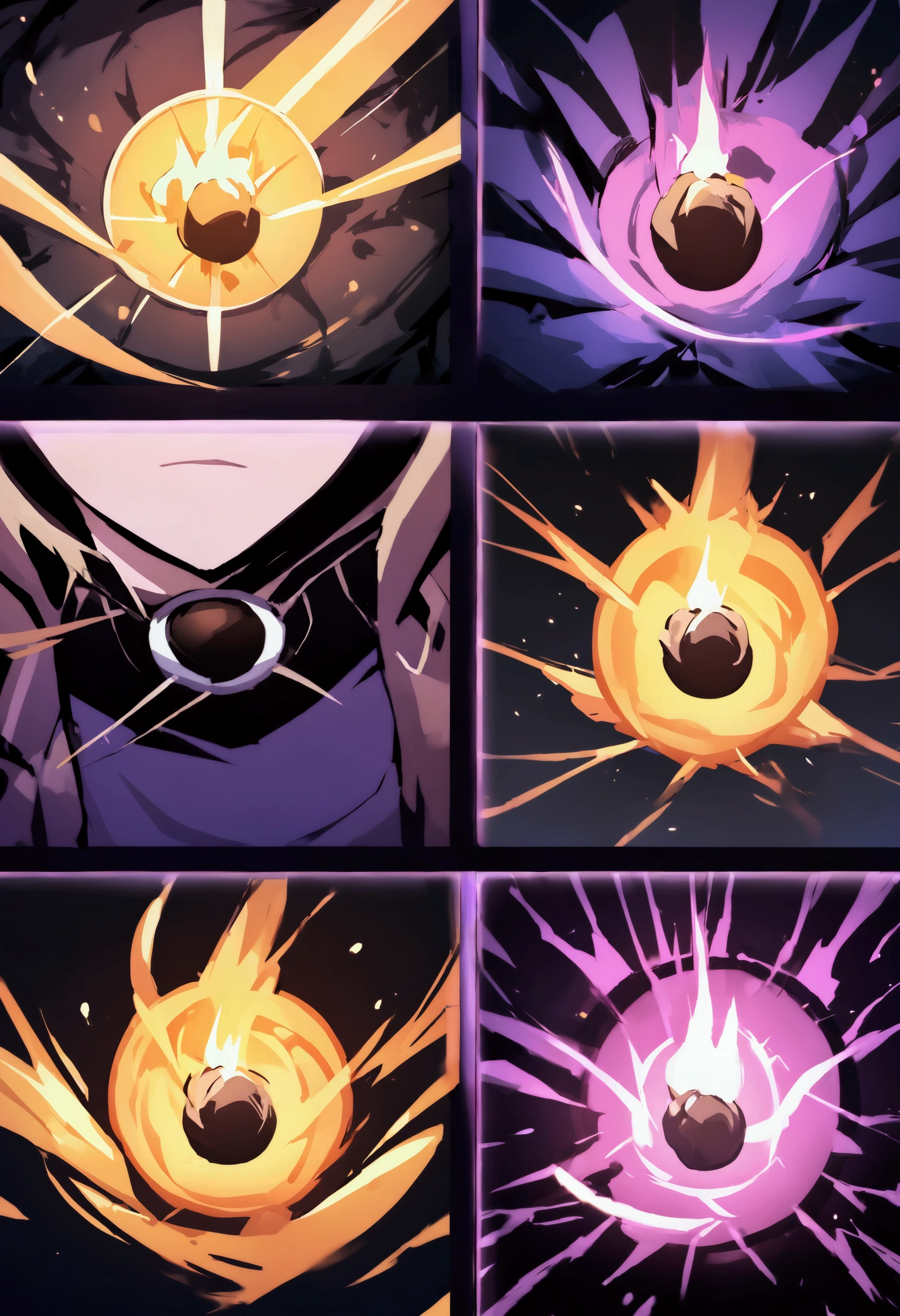 Dark MAGIC explosion icon (ONLY skill, NO CHARACTER) game