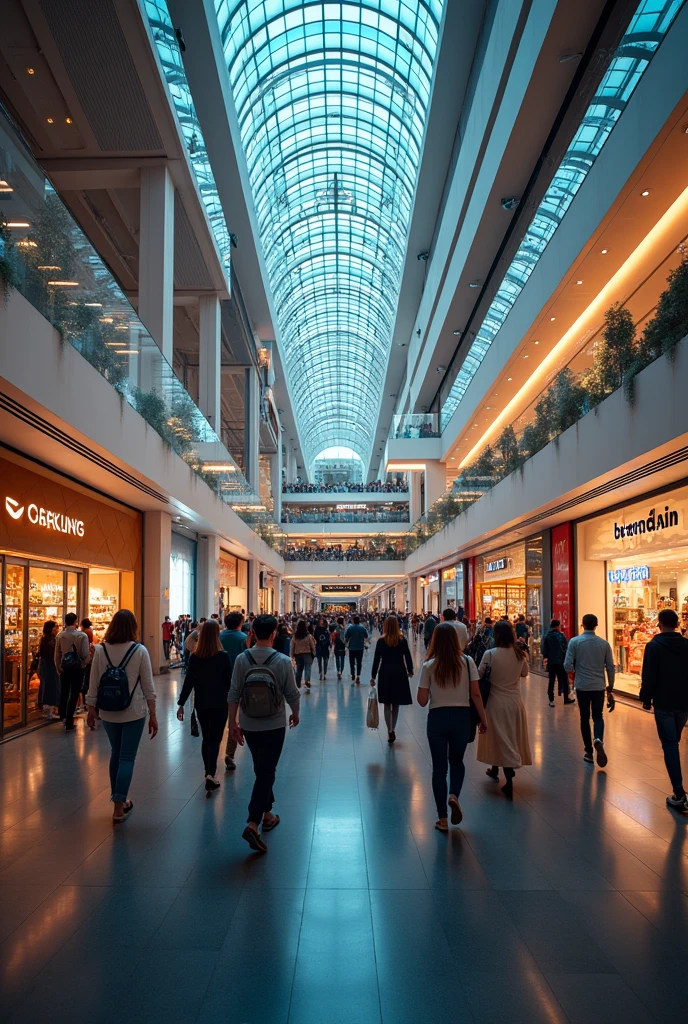 The capital city is constantly changing, but there is one shopping mall that stands out throughout all the changes. This mall is celebrating its 30th anniversary. It is a crowded mall with modern technology and a wide-angle view.