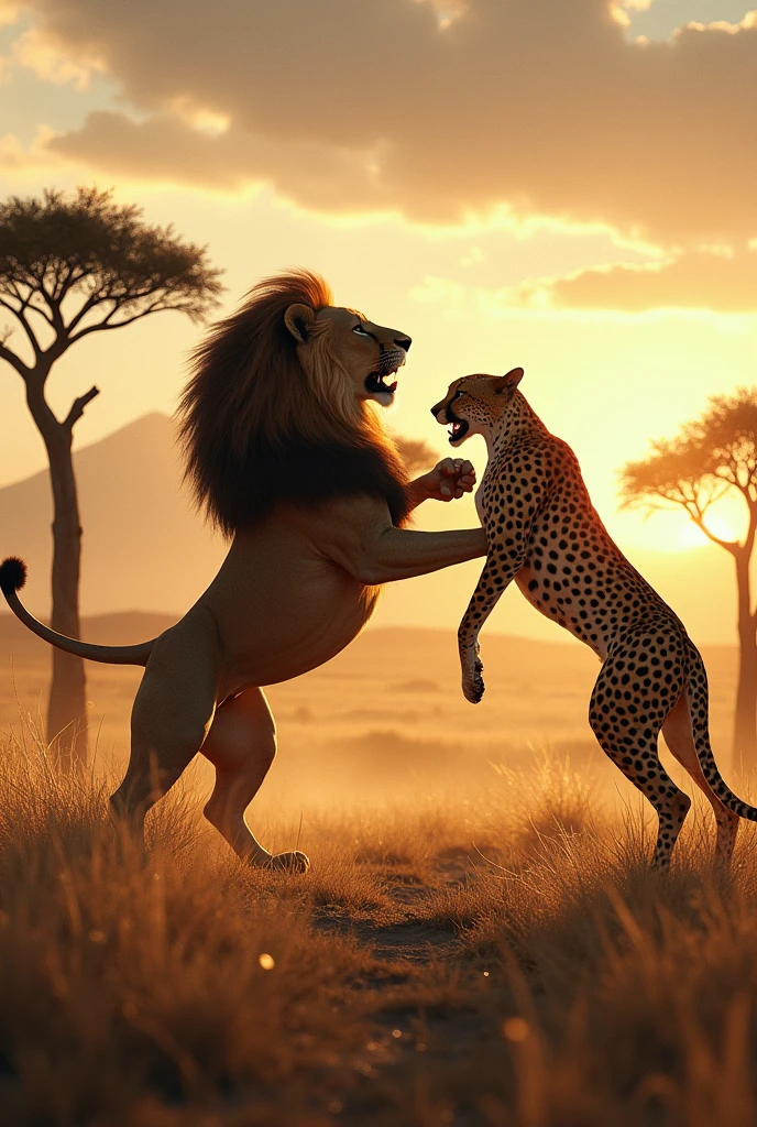 Lion killed
cheetah
