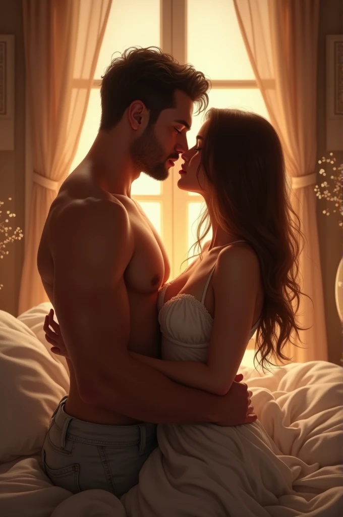 Ek aadmi jo ek mahila ke satha sex kar raha hai