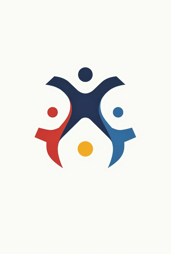 An abstract logo for school olympics