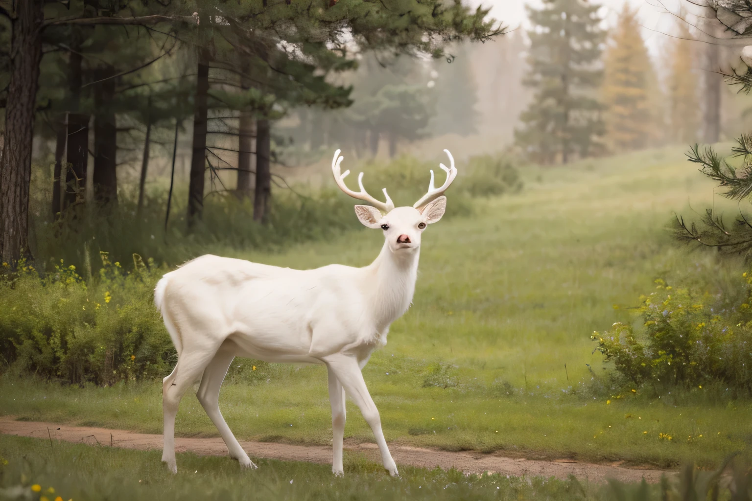 ALBINO deer