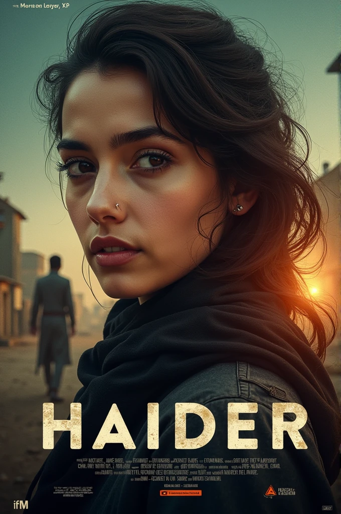 I want a young lawyer girl of Pakistani village who is fighting for his brother's return who missed somewhere in his childhood and his mother is still in trauma. Her back support was a handsome but playboy type man nam Murshid haiderr. Make a film poster on this