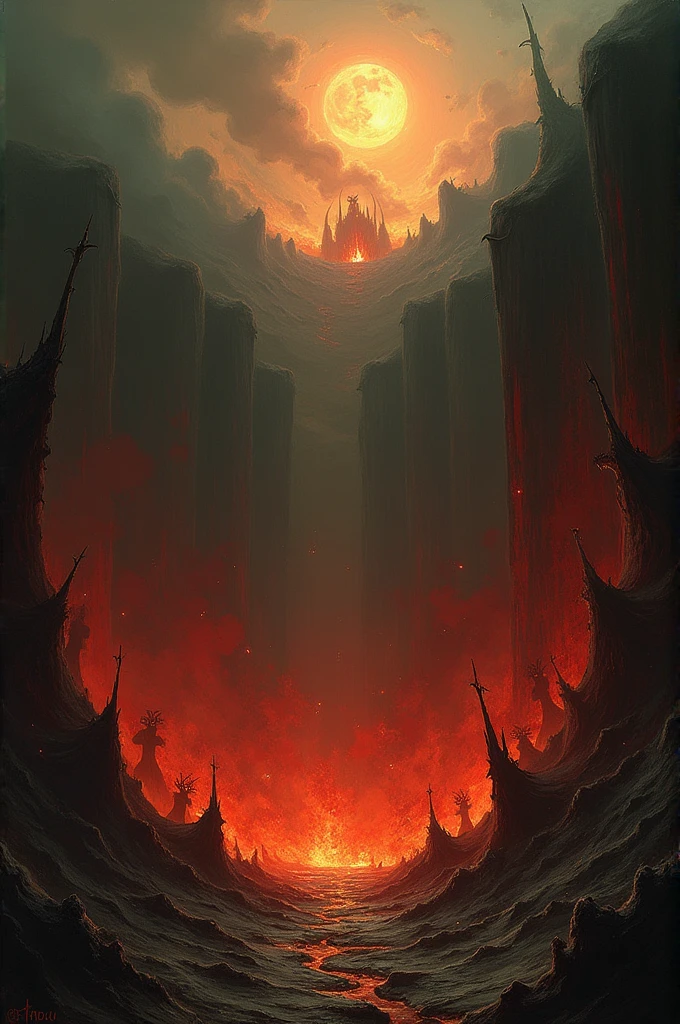 Circle of hell lust