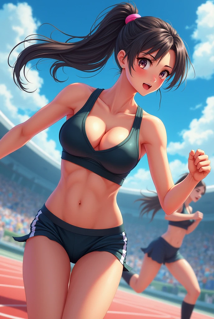 Hentai anime athlete girls