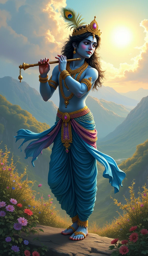 Hindu God shree krishna amezing imege 