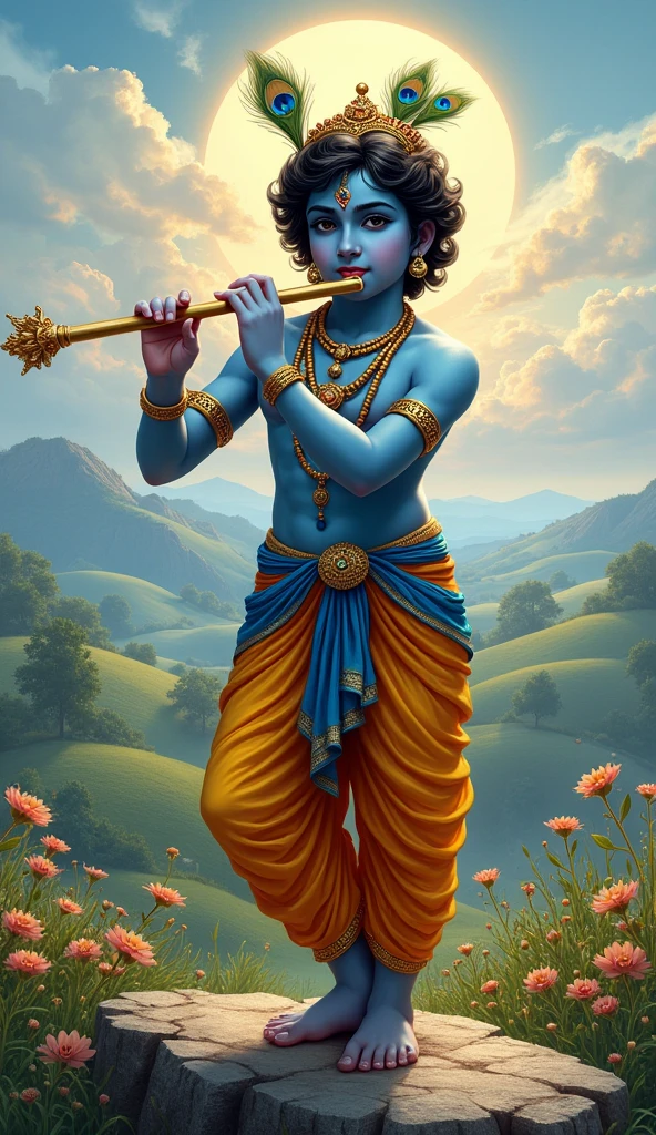 Hindu God shree krishna amezing imege