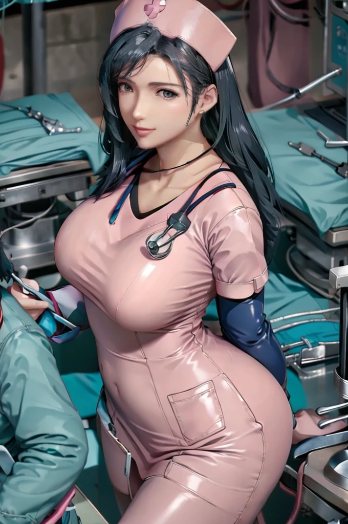 nurse uniform,hospital, latex nurse suit,nurses,busty,elbow gloves,labcoat,black hair woman,blue eyes , gigantic ,medical instruments,asian nurse,two nurses,speculum,examination room,oversize ,big ass ,strap on, lay on table ,legs spreaded,giving birth,gyno chair , dentist,Milf,latex,pink uniform,oversize breasts