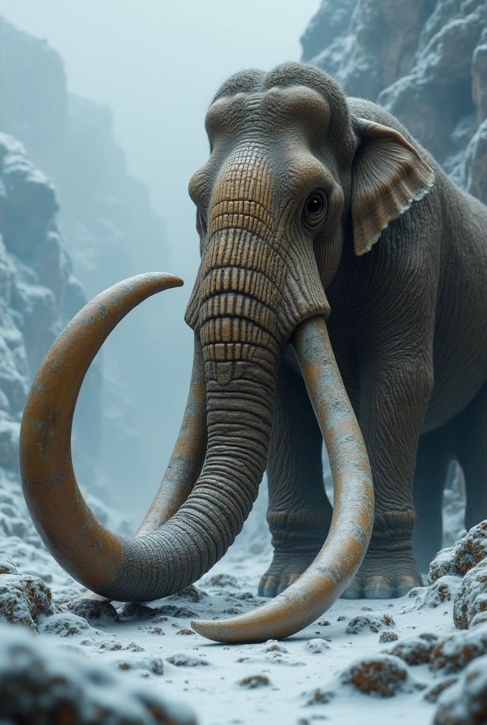 Mammoth bone