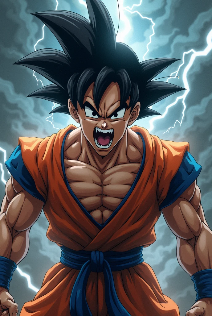 angry goku