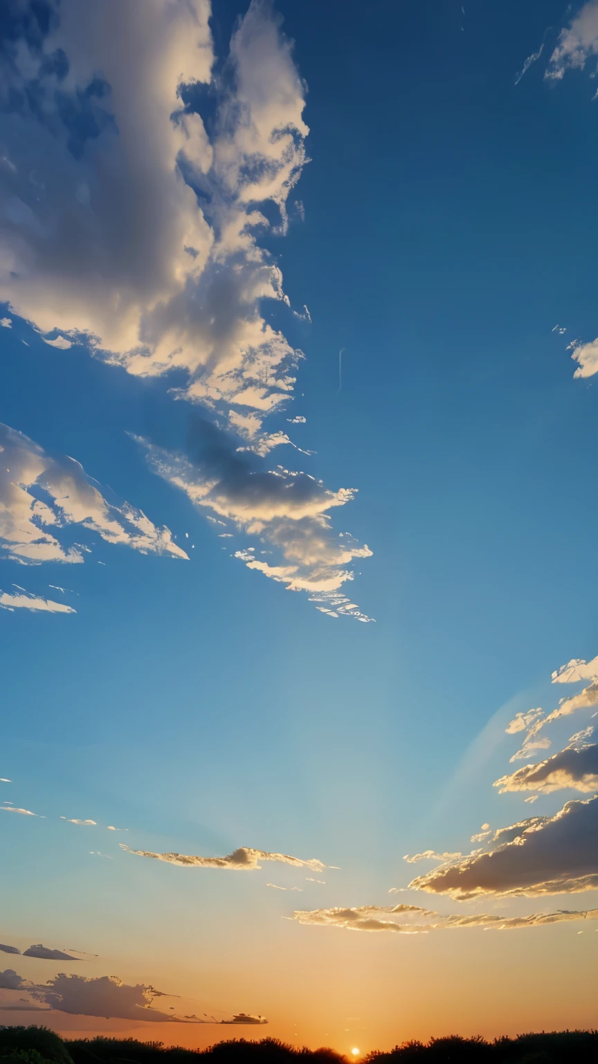 (Better image quality) a beautiful sky with angels of God ;very realistic image.