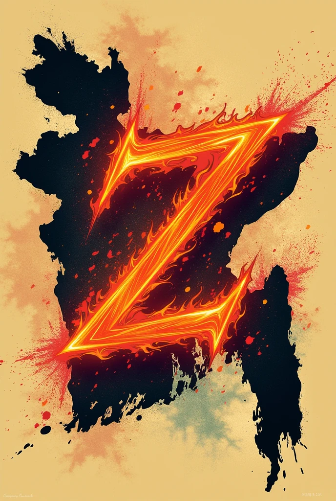 Text Gen-Z the ultimate legends, fire on the text, and angled. The background is Bangladesh map