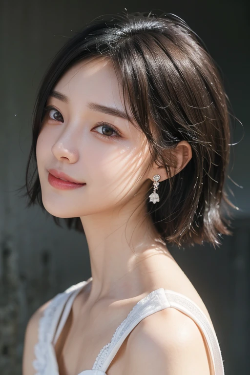 (2 pure Japanese girl,), (Small breasts:1.5,),(solo,,Textured skin, Detailed skin,Detailed face,Detailed eyes,detailed posing,Natural eyebrows,Sparkling Eyes,High detail, Highest quality, Super detailed, Surrealism, ,8k,RAW Photos,Photographicism,Professional Lighting,Ray Tracing,Portrait Photography,Soft Light),((Black Hair, Natural Makeup,Simple earrings, Bob Hair,smile)),(((China dress,slit)))