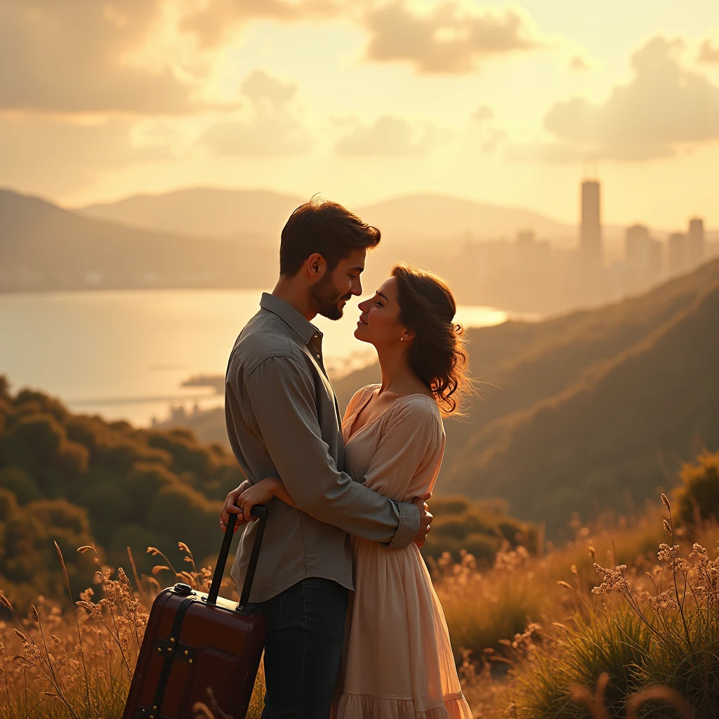 I want a photo related to love song and travel life