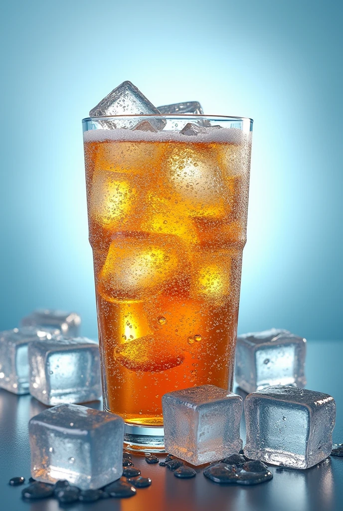 Soda frizz with ice