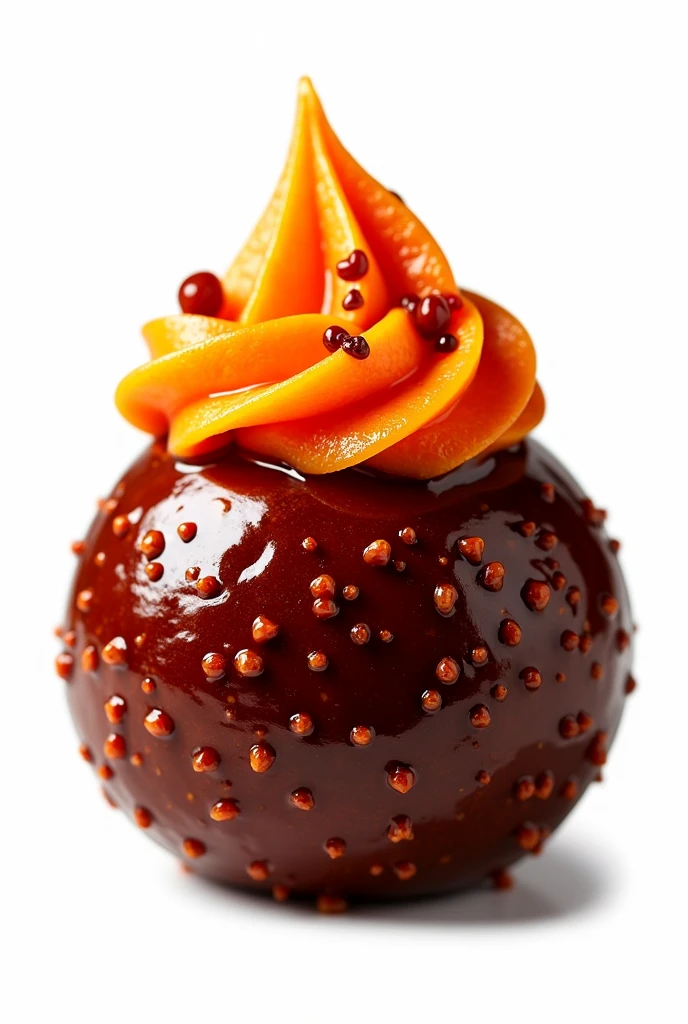 tamarind ball with Tajin and choreado chamoy on top in png