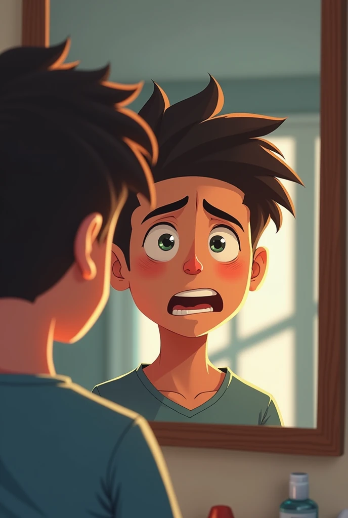 The worst haircut for a age man with a square and round face